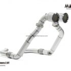 Porsche Panamera 971 2.9T EA839 2016-2023 Downpipes - Mach5 official product photo 1