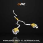 Mercedes-AMG CLE53 A236 / C236 Factory-Control Cat-Back Exhaust System (2024-Current) - iPE official product photo 1