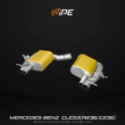 Mercedes-AMG CLE53 A236 / C236 Factory-Control Cat-Back Exhaust System (2024-Current) - iPE official product photo 2