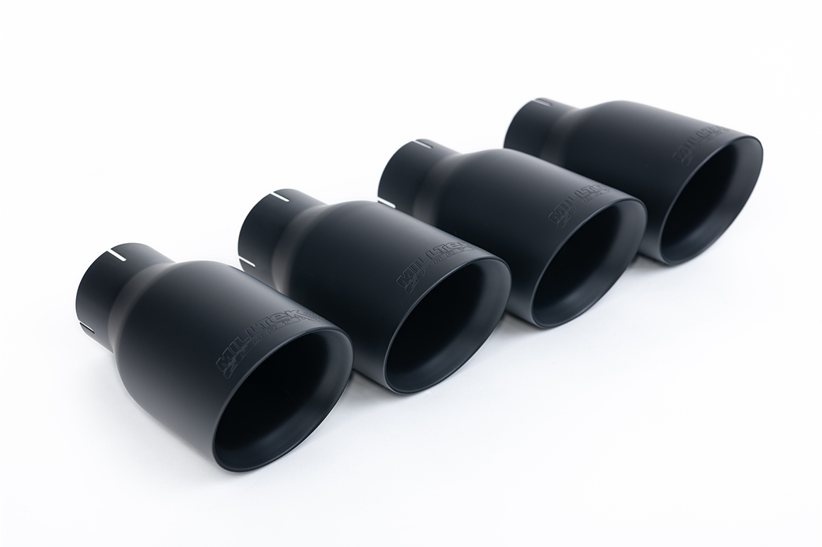 Milltek Audi S3 8V/8V.2 - Resonated Turbo-Back Exhaust System with Hi-Flow Sports Catalyst Milltek Audi S3 8V/8V.2 - Resonated Turbo-Back Exhaust System with Hi-Flow Sports Catalyst - exact Milltek product image