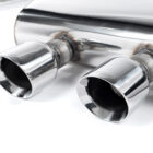 Milltek Volkswagen Golf GTi Mk5 - Non-Resonated (Louder) Cat-Back Exhaust System with GT100 Trims (For R32 Valance) official product photo 1