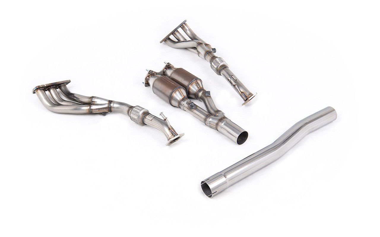 Milltek Volkswagen Golf Mk5 R32 3.2 V6 - Stainless Steel Performance Exhaust Manifold with Hi-Flow Sports Catalyst - official product photo 1 Milltek Volkswagen Golf Mk5 R32 3.2 V6 - Stainless Steel Performance Exhaust Manifold with Hi-Flow Sports Catalyst official product photo 1