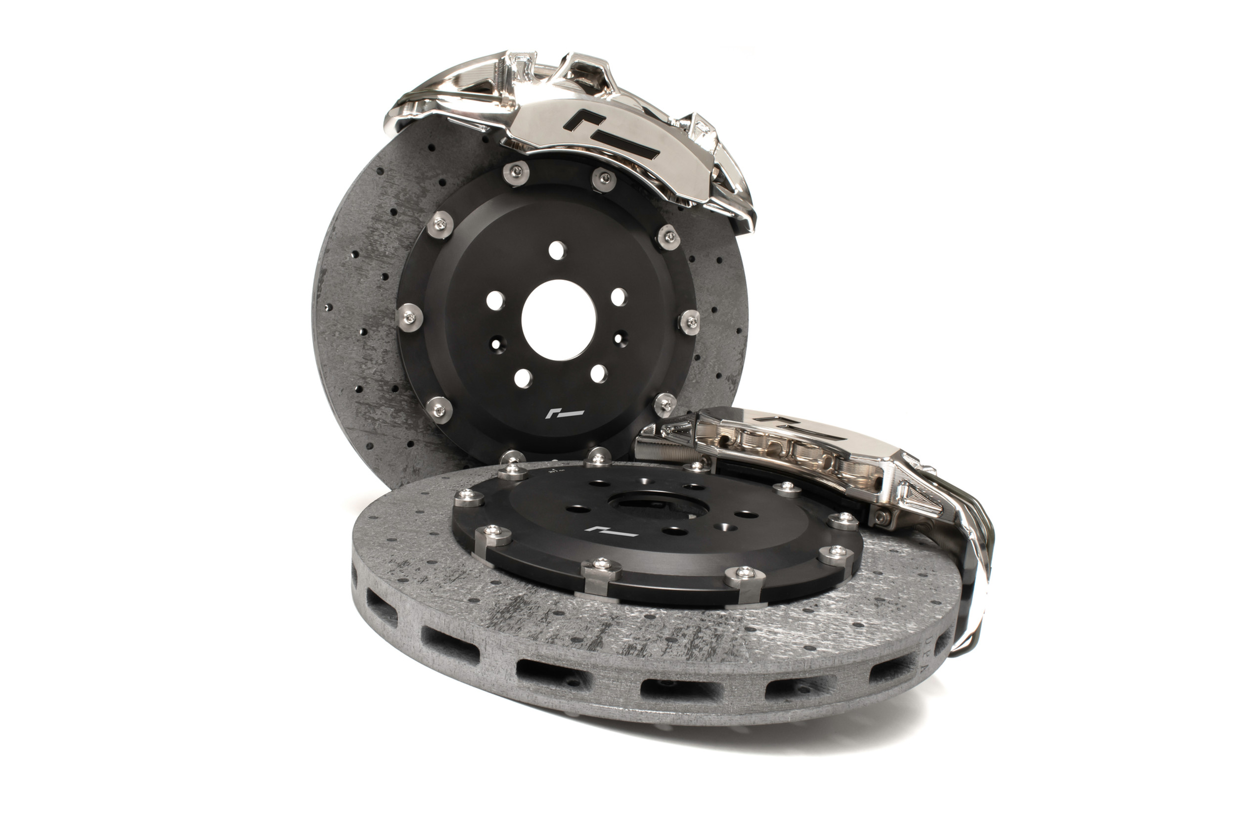 Stage 3+ Carbon Brake Kit 355mm / Replacement Rotors Complete / Axle Set - RacingLine official product photo 1