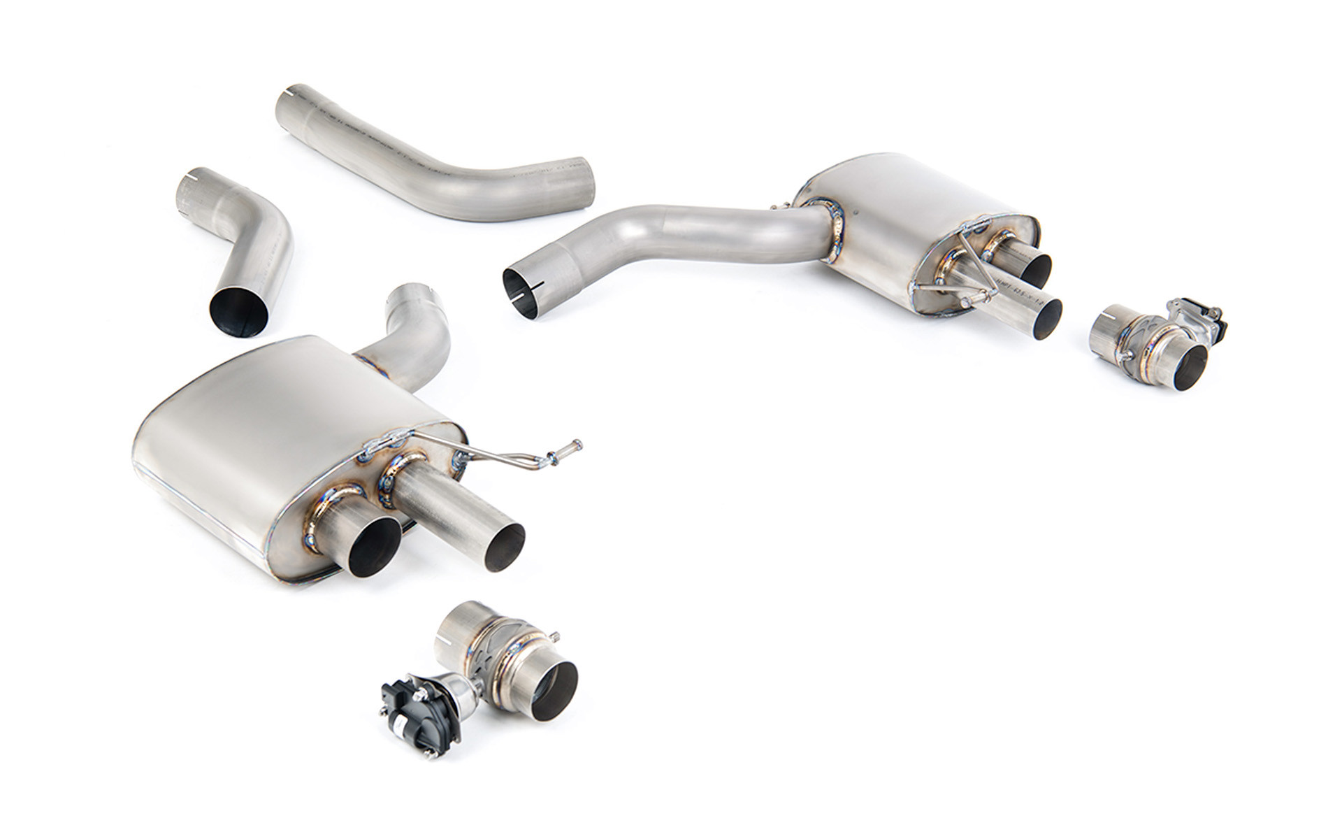 Milltek Upgrade Kit to Signature Series Titanium Axle-Back System from any existing Milltek Sport Stainless Options (RS6 + RS7 C8) - official product photo 1 Milltek Upgrade Kit to Signature Series Titanium Axle-Back System from any existing Milltek Sport Stainless Options (RS6 + RS7 C8) official product photo 1
