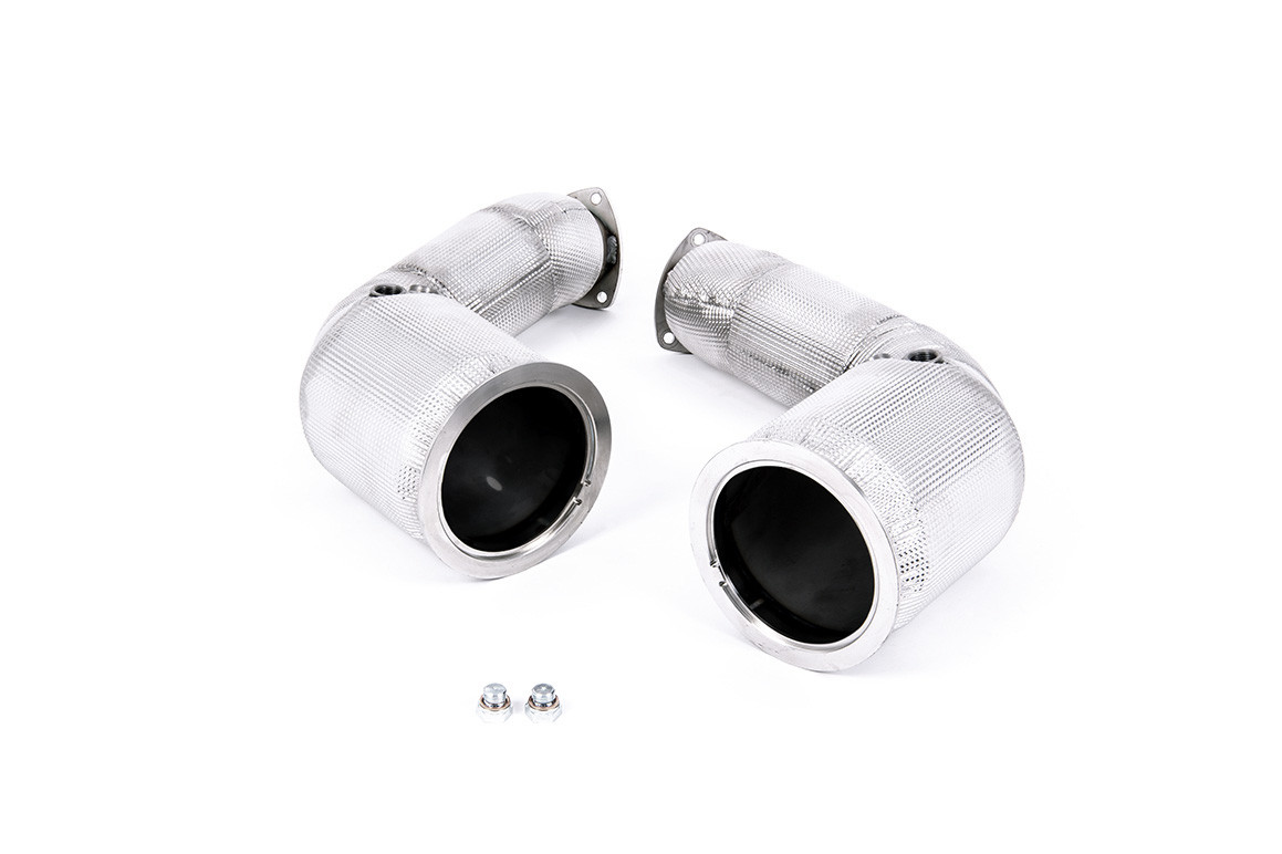 Milltek Large Bore Downpipes and De Cat (Audi RSQ8/SQ8/SQ7) - official product photo 1 Milltek Large Bore Downpipes and De Cat (Audi RSQ8/SQ8/SQ7) official product photo 1