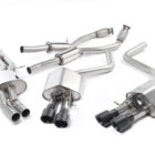 Milltek Audi S8 D4 Quattro - Resonated (Quieter) Cat-Back Exhaust System official product photo 1