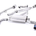 Milltek Toyota GT86/Subaru BRZ - Resonated (Quieter) Primary Cat-Back Exhaust System official product photo 2