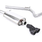 Milltek Audi A1 TFSI/VW Polo GTI 1.4 ACT/DSG - Non-Resonated (Louder) Cat-Back Exhaust System official product photo 1