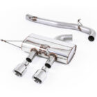 Milltek Volkswagen Golf R Mk6 - Non-Resonated - Configurable Exhaust System official product photo 2