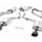 Milltek Audi S4 V6/S5 3.0 B8 Sportback - Resonated (Quieter) Cat-Back Exhaust System official product photo 2