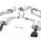 Milltek Audi S4 V6/S5 3.0 B8 Sportback - Resonated (Quieter) Cat-Back Exhaust System official product photo 3