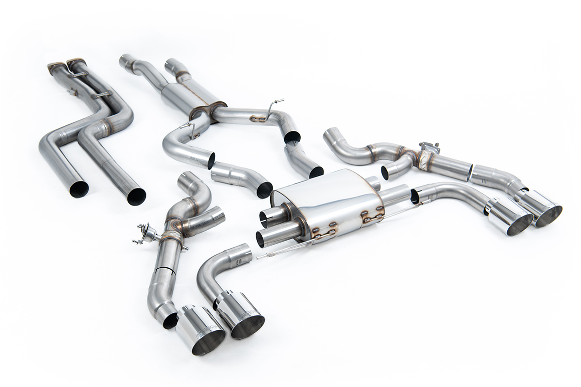 Milltek BMW X3 G01 S58 - Non-Resonated (Louder) Downpipe Back Exhaust System Milltek BMW X3 G01 S58 - Non-Resonated (Louder) Downpipe Back Exhaust System - exact Milltek product image
