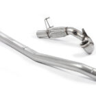 Milltek Audi TTS Mk3 Non GPF models - Large Bore Downpipe with Catalyst Delete official product photo 1