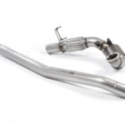 Milltek Audi TTS Mk3 Non GPF models - Large Bore Downpipe with Catalyst Delete official product photo 2
