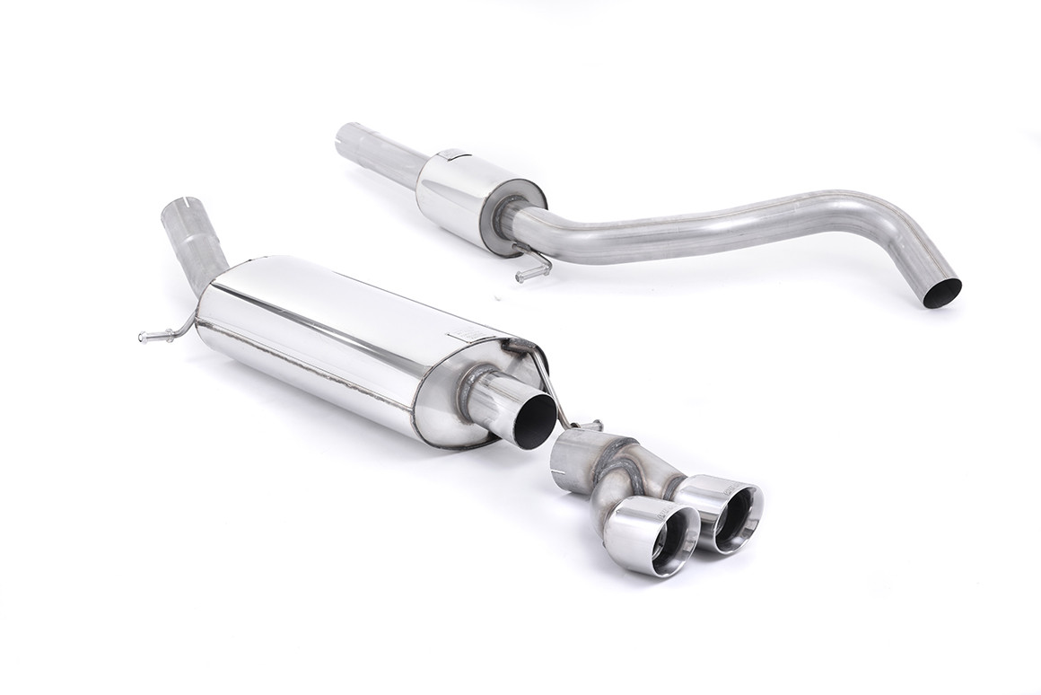 Milltek Audi A1 TFSI/VW Polo GTI 1.4 - Resonated (Quieter) Cat-Back Exhaust System - official product photo 1 Milltek Audi A1 TFSI/VW Polo GTI 1.4 - Resonated (Quieter) Cat-Back Exhaust System official product photo 1