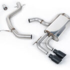 Milltek Volkswagen Golf Mk6 GT 1.4 TSI 160PS - Non-Resonated (Louder) Cat-Back Exhaust System official product photo 2