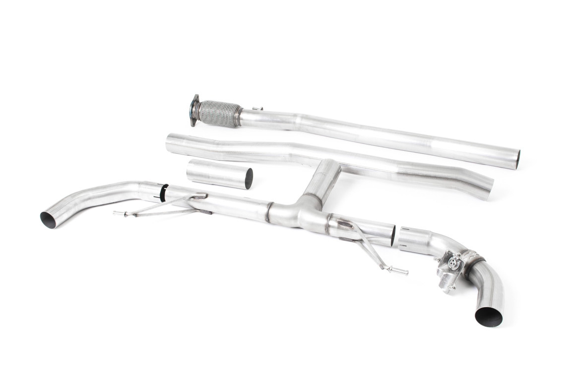 Milltek Mercedes A35 AMG W177 Hatch (GPF Models) - GPF-Delete / Cat-Back / Race / OE Trims / Valved Options - official product photo 1 Milltek Mercedes A35 AMG W177 Hatch (GPF Models) - GPF-Delete / Cat-Back / Race / OE Trims / Valved Options official product photo 1