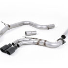 Milltek Volkswagen Golf GTD Mk7 - Non-Resonated (Louder) Cat-Back Exhaust System official product photo 2