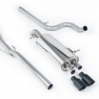 Milltek Citroen DS3 1.6 - Non-Resonated (Louder) Cat-Back Exhaust System official product photo 2