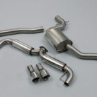 Milltek Volkswagen Golf GTi Mk6 - Part Resonated Cat-Back Race Exhaust System official product photo 1