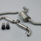 Milltek Volkswagen Golf GTi Mk6 - Part Resonated Cat-Back Race Exhaust System official product photo 2
