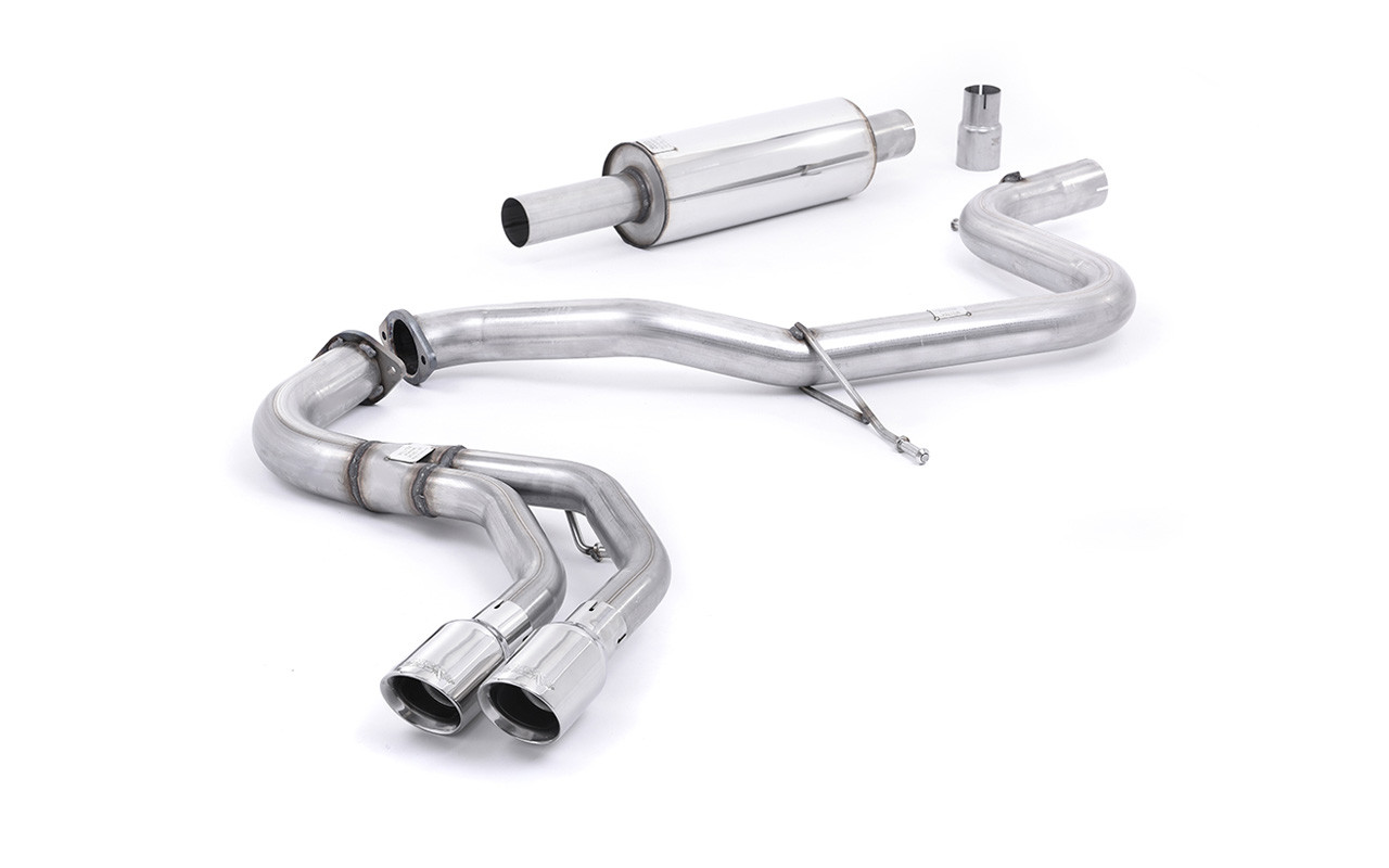 Milltek Audi A3 2.0 TDI MQB - Resonated (Quieter) Cat-Back Exhaust System - official product photo 1 Milltek Audi A3 2.0 TDI MQB - Resonated (Quieter) Cat-Back Exhaust System official product photo 1