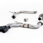 Milltek Audi A3 2.0 TDI MQB - Resonated (Quieter) Cat-Back Exhaust System official product photo 2