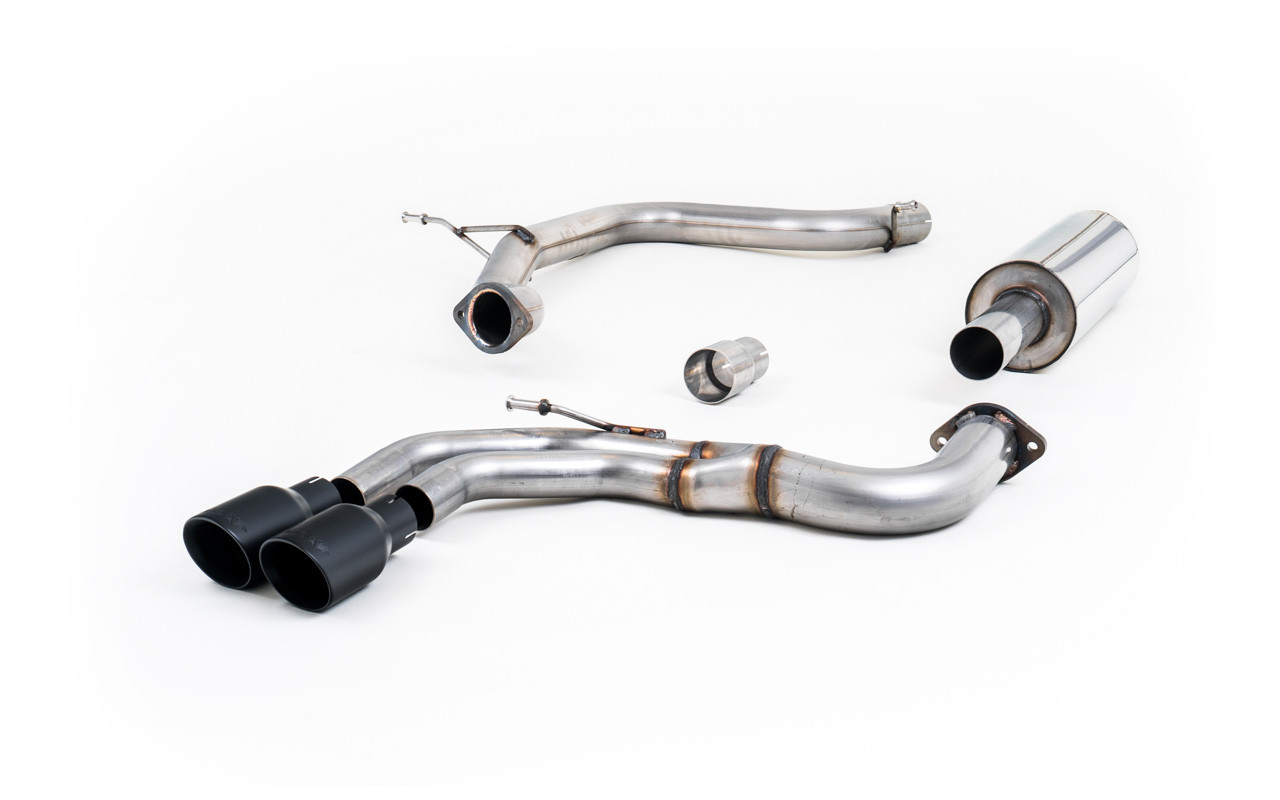 Milltek Audi A3 2.0 TDI MQB - Resonated (Quieter) Cat-Back Exhaust System official product photo 2