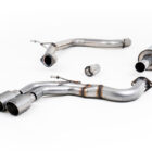 Milltek Audi A3 2.0 TDI MQB - Resonated (Quieter) Cat-Back Exhaust System official product photo 3