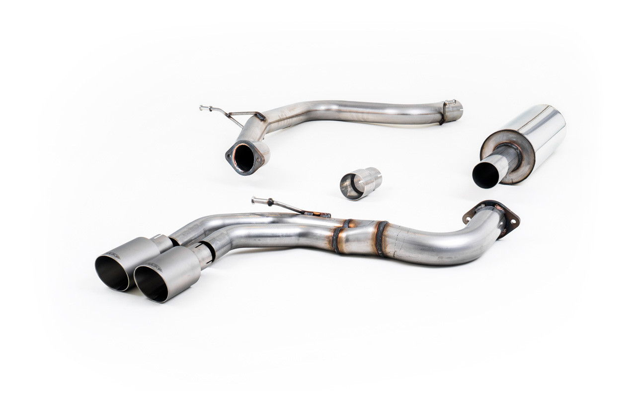 Milltek Audi A3 2.0 TDI MQB - Resonated (Quieter) Cat-Back Exhaust System official product photo 3