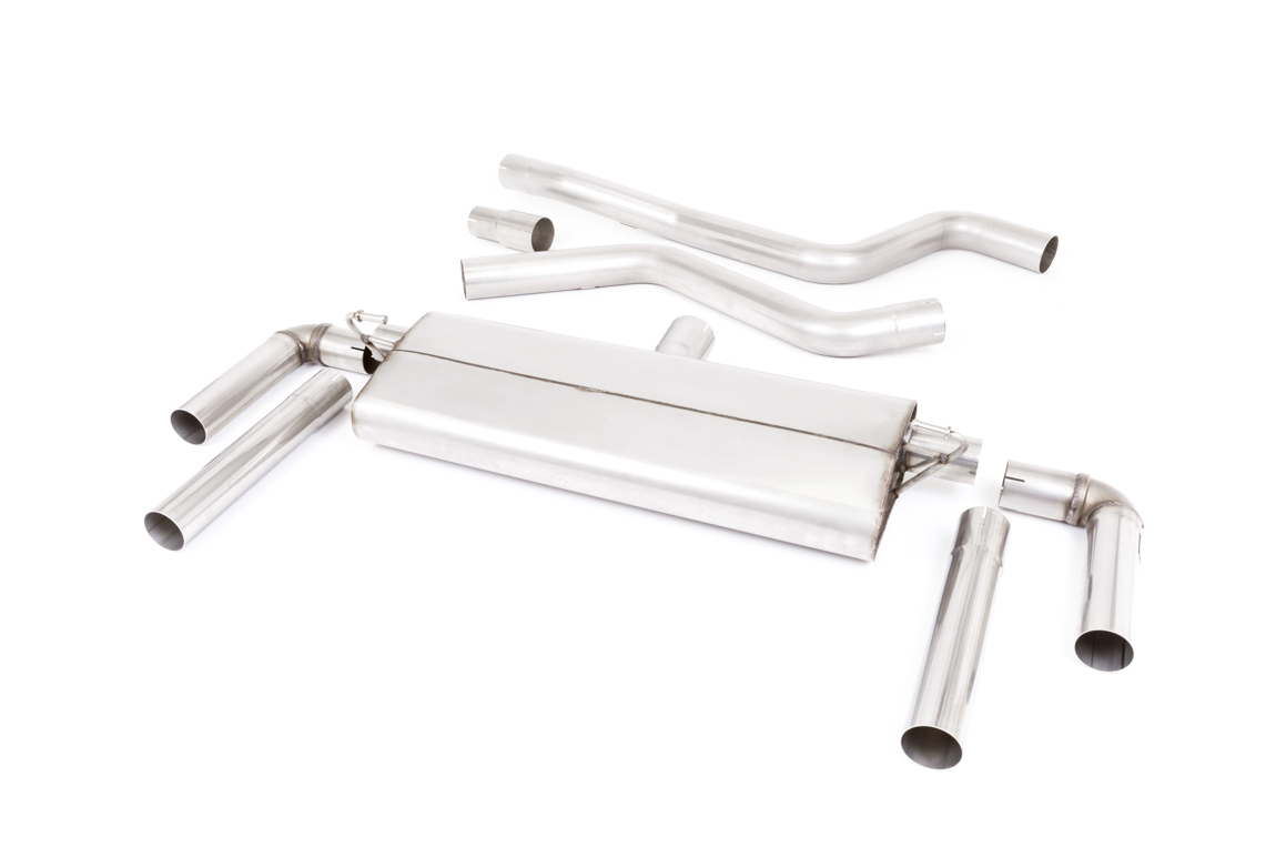 Milltek Ford Focus Mk4 ST Estate/Wagon - GPF-Back Exhaust System Milltek Ford Focus Mk4 ST Estate/Wagon - GPF-Back Exhaust System - exact Milltek product image