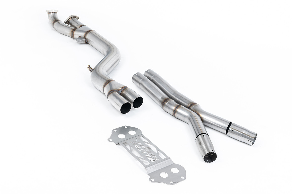 Milltek BMW G8X M3/M4 - GPF/OPF Bypass - X Pipe - official product photo 1 Milltek BMW G8X M3/M4 - GPF/OPF Bypass - X Pipe official product photo 1