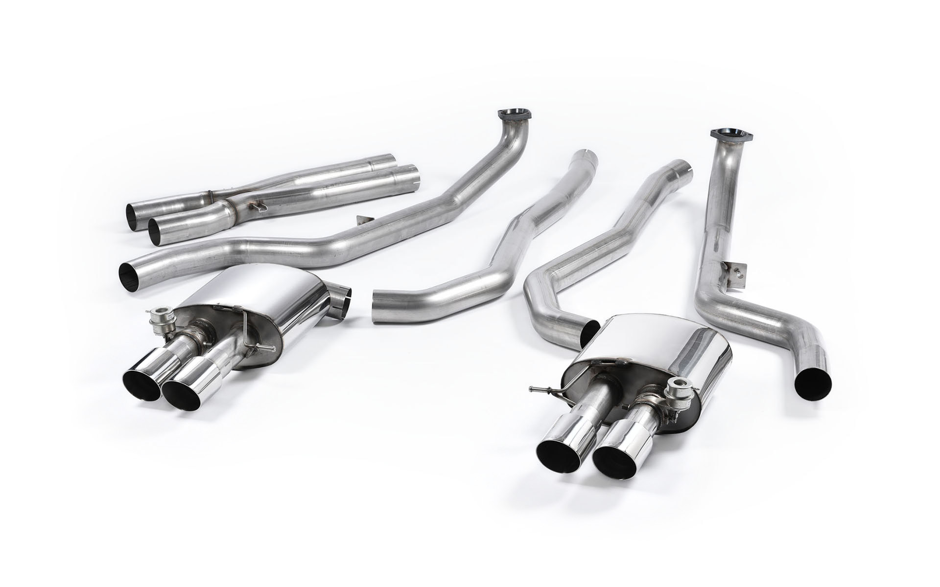 Milltek BMW M5 F10 - Cat-Back Exhaust System - official product photo 1 Milltek BMW M5 F10 - Cat-Back Exhaust System official product photo 1