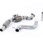 Milltek Ford Mustang 2.3 (S550/S650 Fastback) - Large Bore Downpipe with Hi-Flow Sports Catalyst official product photo 1