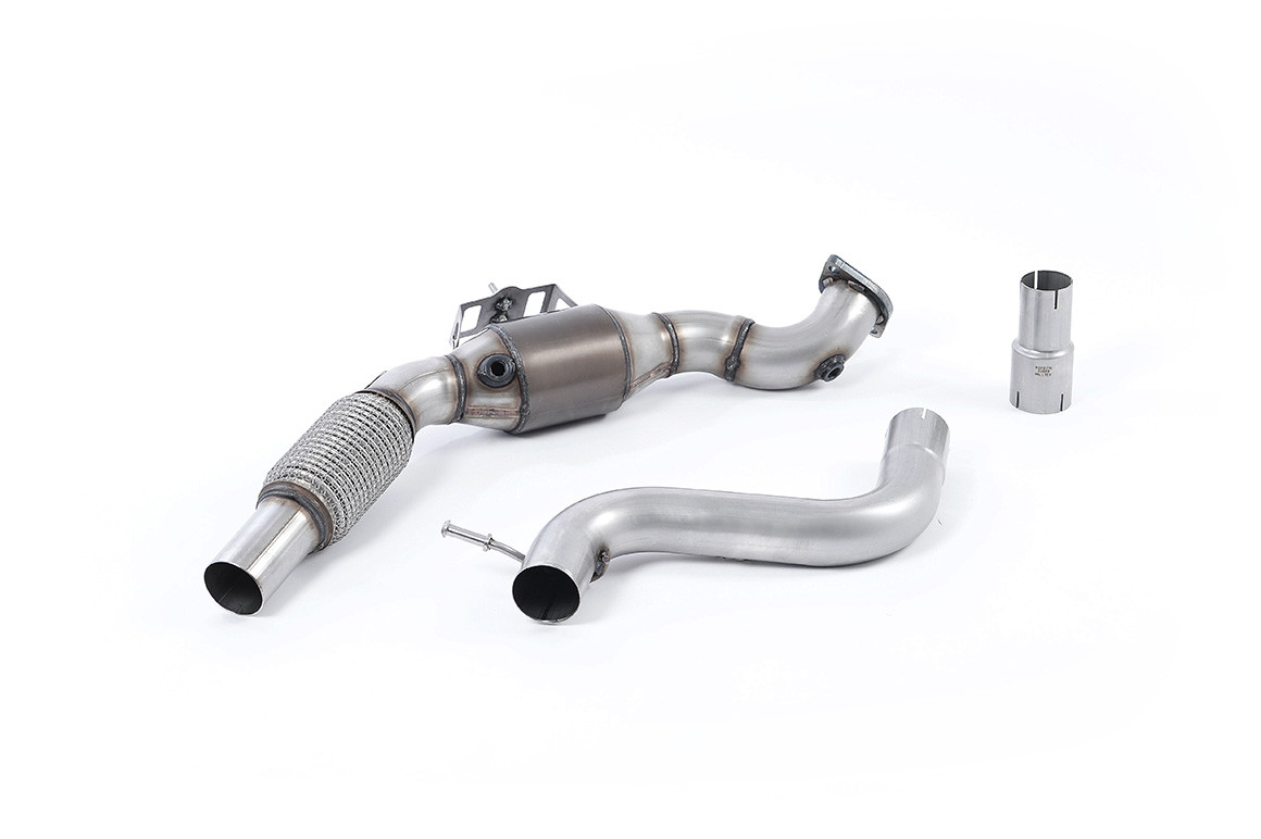 Milltek Ford Mustang 2.3 (S550/S650 Fastback) - Large Bore Downpipe with Hi-Flow Sports Catalyst official product photo 2
