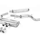 Milltek Ford Focus Mk3 ST 5 door Hatchback - Resonated (Quieter) Cat-Back Exhaust System official product photo 1