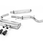 Milltek Ford Focus Mk3 ST 5 door Hatchback - Resonated (Quieter) Cat-Back Exhaust System official product photo 2