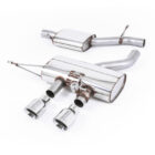 Milltek Volkswagen Golf R Mk6 - Resonated (Quieter) Cat-Back Exhaust System official product photo 2