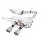 Milltek Volkswagen Golf R Mk6 - Resonated (Quieter) Cat-Back Exhaust System official product photo 3