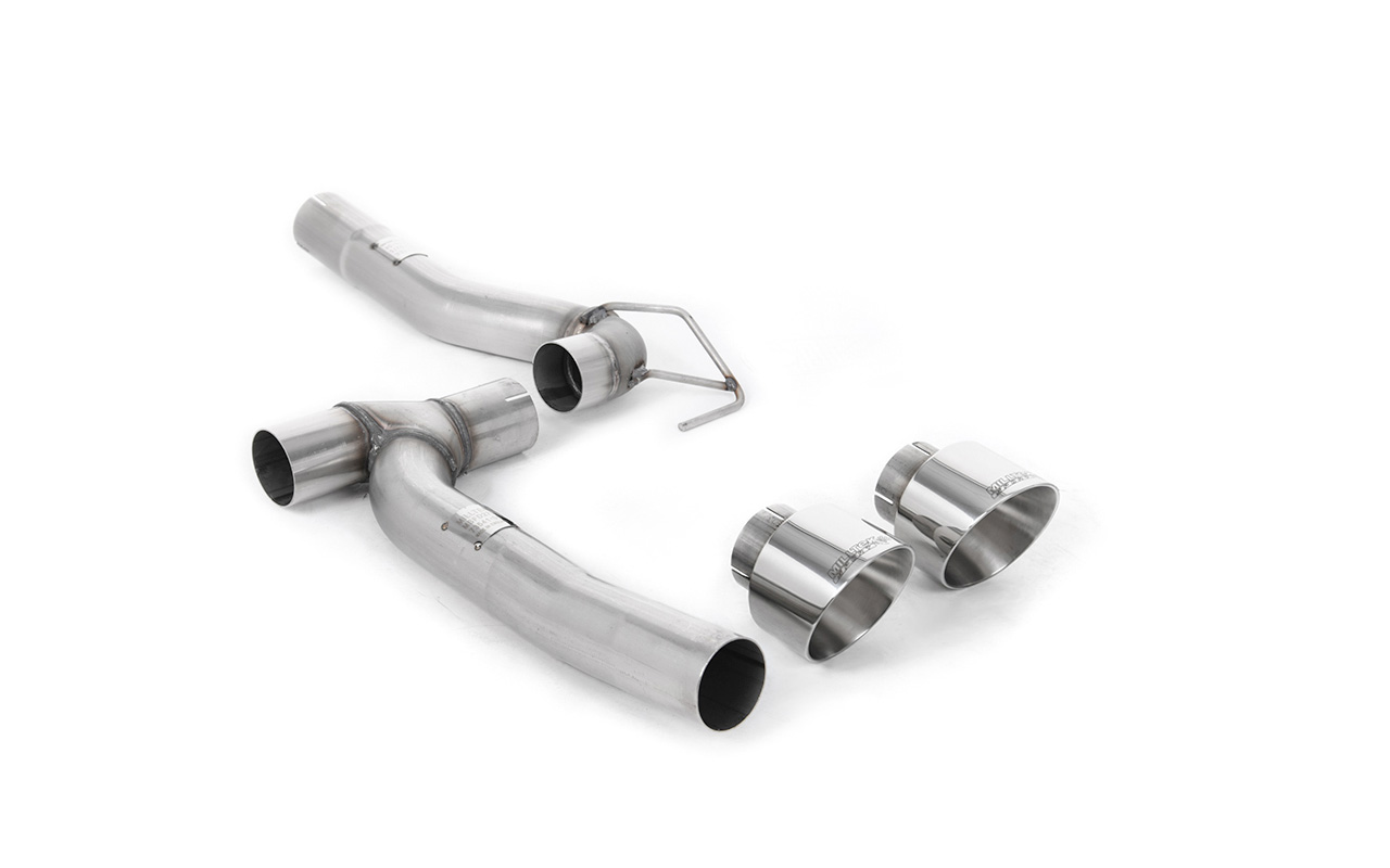 Milltek Ford Fiesta Mk8 1.0T ST Line (Dual Outlets) - Upgrade - Configurable Exhaust System Milltek Ford Fiesta Mk8 1.0T ST Line (Dual Outlets) - Upgrade - Configurable Exhaust System - exact Milltek product image