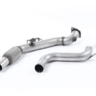 Milltek Ford Mustang 2.3 (S550/S650 Fastback) - Large Bore Downpipe with Catalyst Delete official product photo 1