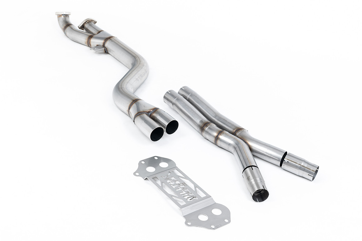 Milltek BMW G8X M3/M4 - Secondary Catalyst Bypass - X Pipe official product photo 2
