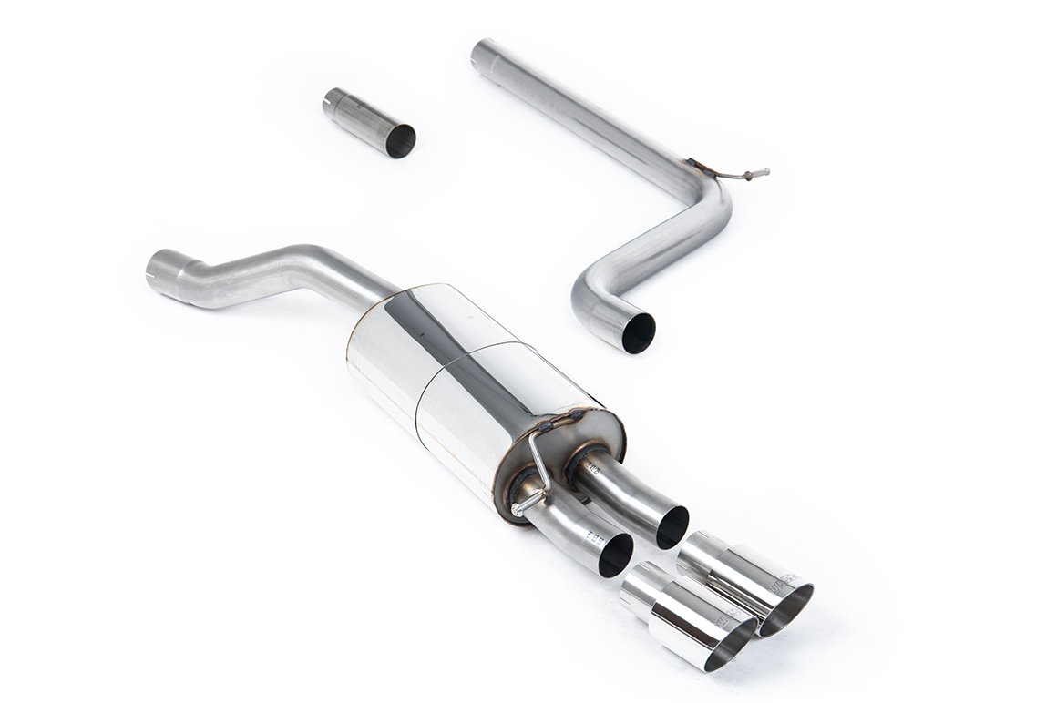 Milltek Volkswagen Polo 1.5 TSI (AW 5 door) - GPF/OPF-Back System Milltek Volkswagen Polo 1.5 TSI (AW 5 door) - GPF/OPF-Back System - exact Milltek product image