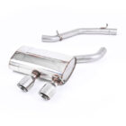 Milltek Volkswagen Golf Mk5 R32 3.2 V6 - Non-Resonated (Louder) Cat-Back Exhaust System official product photo 1