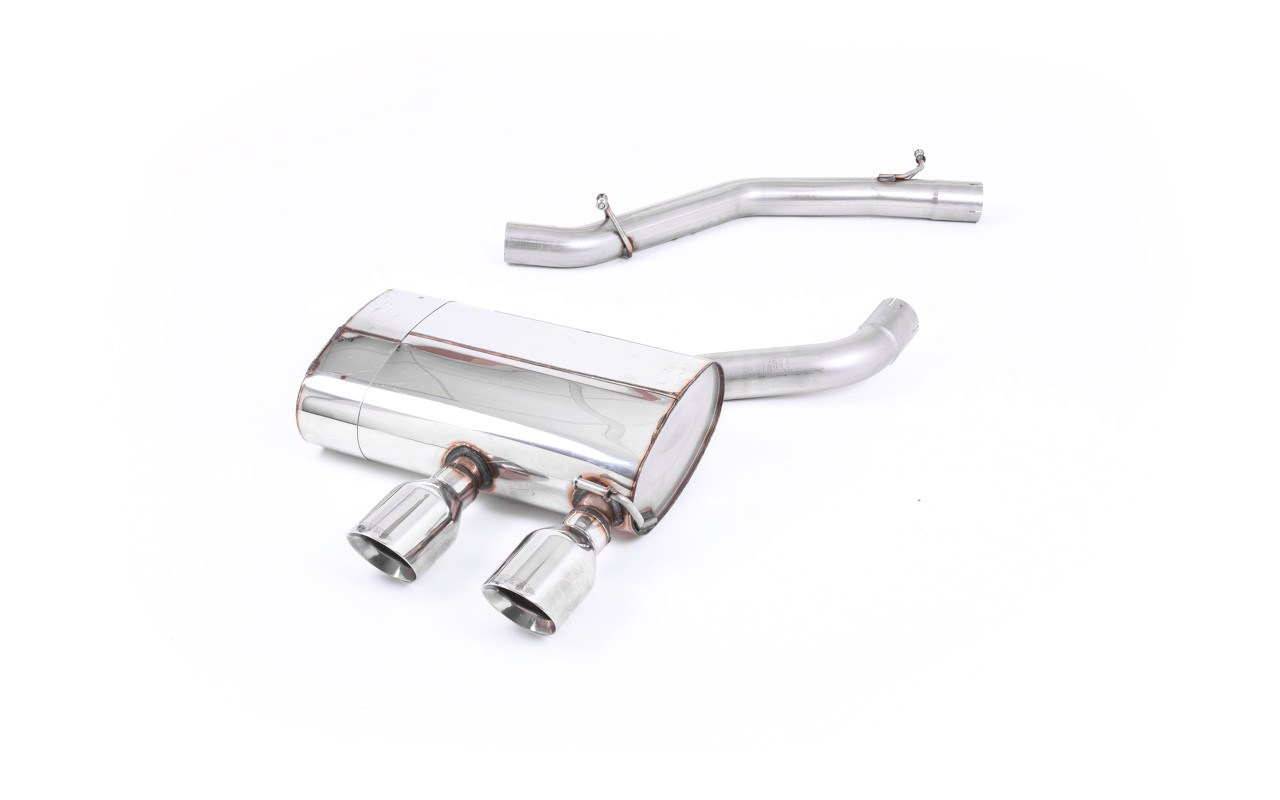 Milltek Volkswagen Golf Mk5 R32 3.2 V6 - Non-Resonated (Louder) Cat-Back Exhaust System - official product photo 1 Milltek Volkswagen Golf Mk5 R32 3.2 V6 - Non-Resonated (Louder) Cat-Back Exhaust System official product photo 1