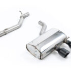 Milltek Volkswagen Golf Mk5 R32 3.2 V6 - Non-Resonated (Louder) Cat-Back Exhaust System official product photo 2