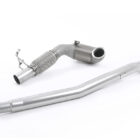 Milltek Audi TTS Mk3 Non GPF models - Stainless Steel Cast Large Bore Downpipe with Hi-Flow Sports Catalyst official product photo 2