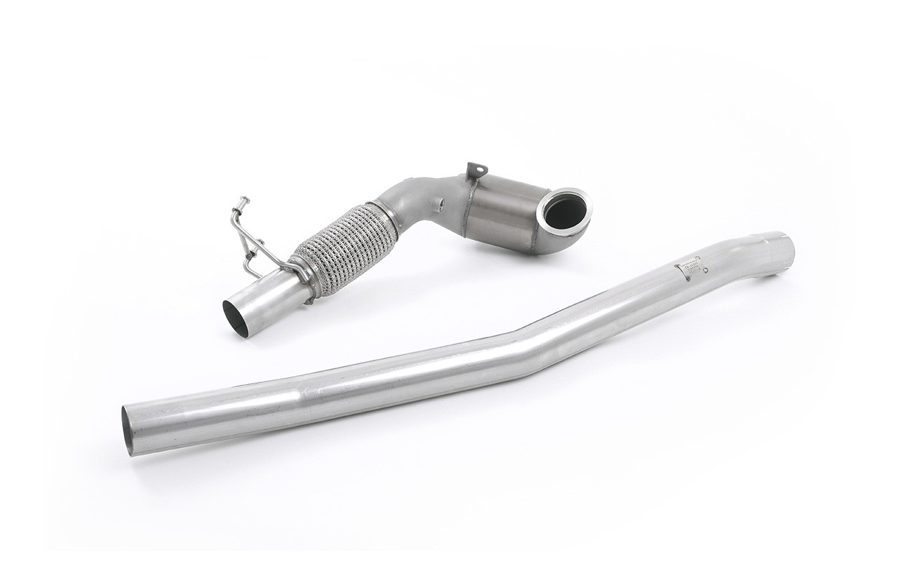 Milltek Audi TTS Mk3 Non GPF models - Stainless Steel Cast Downpipe with Race Cat - official product photo 1 Milltek Audi TTS Mk3 Non GPF models - Stainless Steel Cast Downpipe with Race Cat official product photo 1
