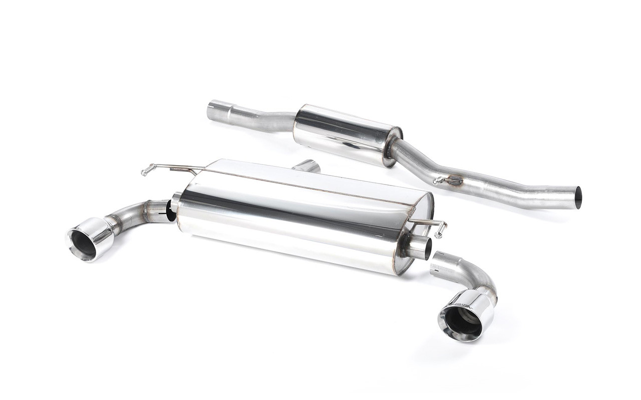 Milltek Volkswagen Golf Mk4 R32 - Resonated (Quieter) - Configurable Exhaust Trims official product photo 2