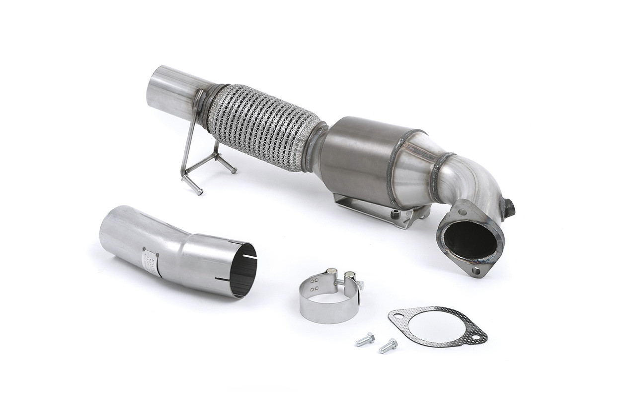 Milltek Ford Focus Mk3 RS - Large Bore Downpipe with Hi-Flow Sports Catalyst - official product photo 1 Milltek Ford Focus Mk3 RS - Large Bore Downpipe with Hi-Flow Sports Catalyst official product photo 1